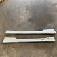 Aftermarket S15 Fibreglass TRIAL Side Skirts Pair With Mounting Brackets