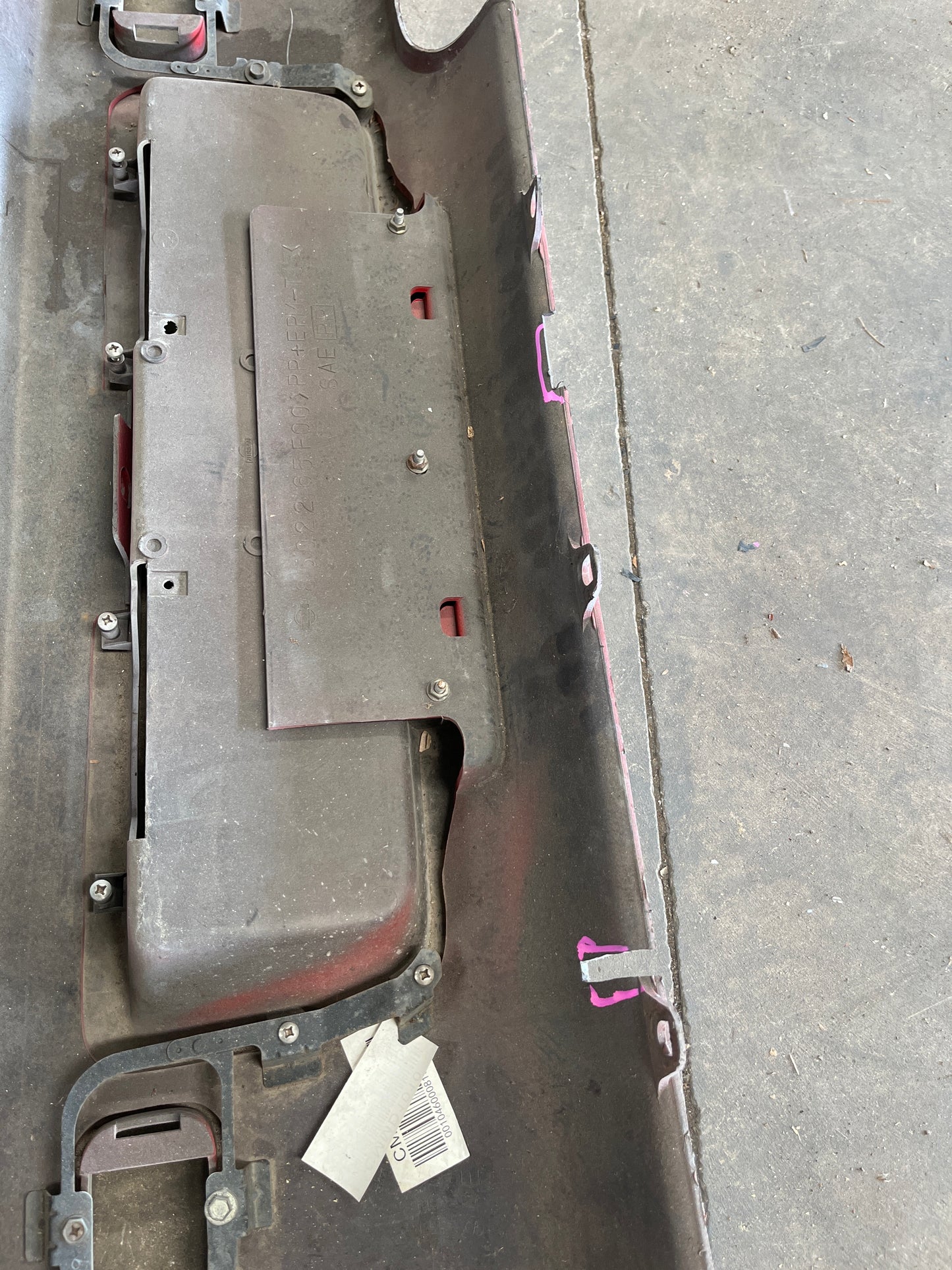 Standard Nissan ADM S14 Silvia Plastic Rear Bar