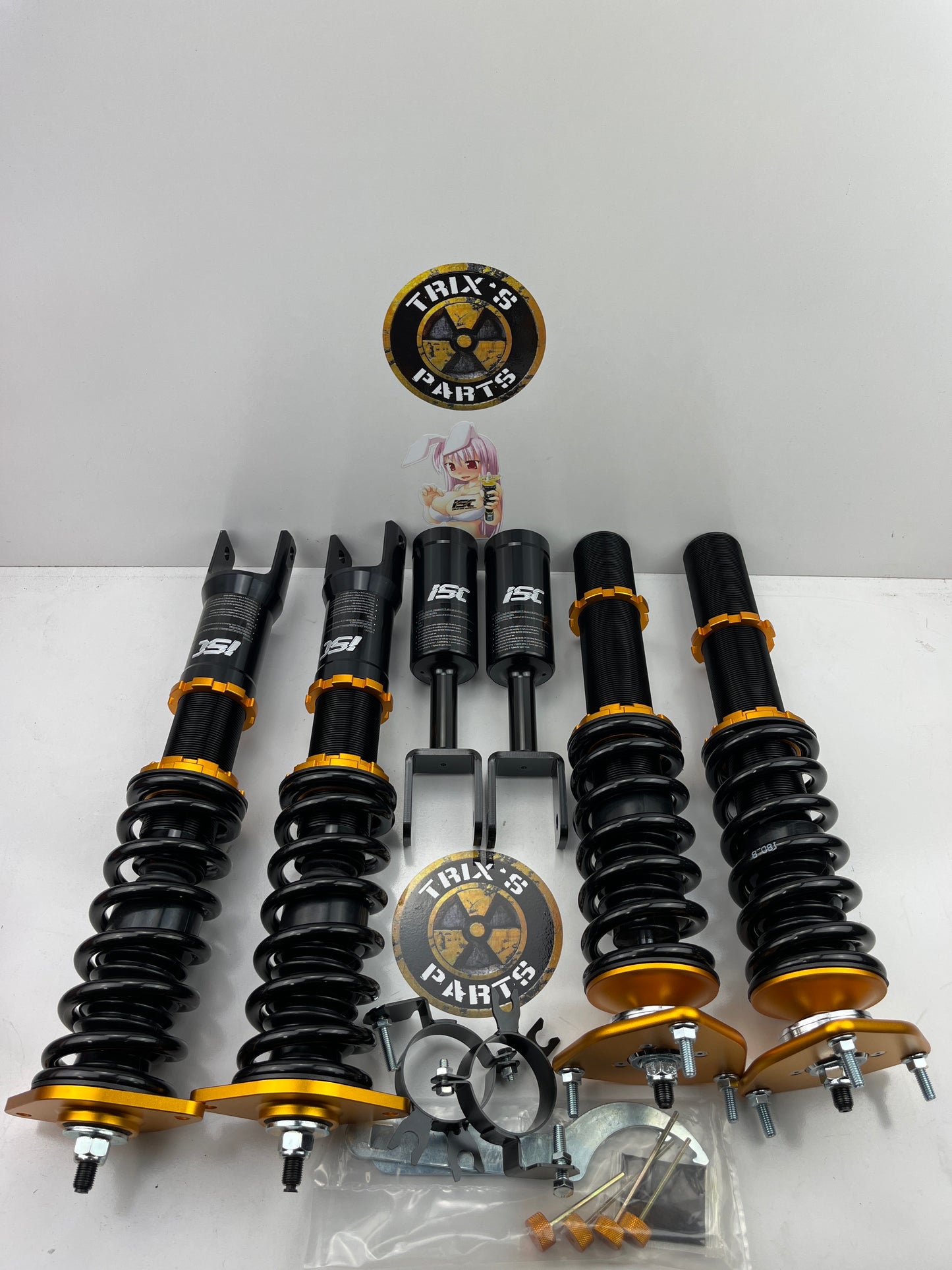Brand New ISC Coilovers Nissan - S Chassis, R Chassis, 350Z, 370Z. PLUS MUCH MUCH MORE