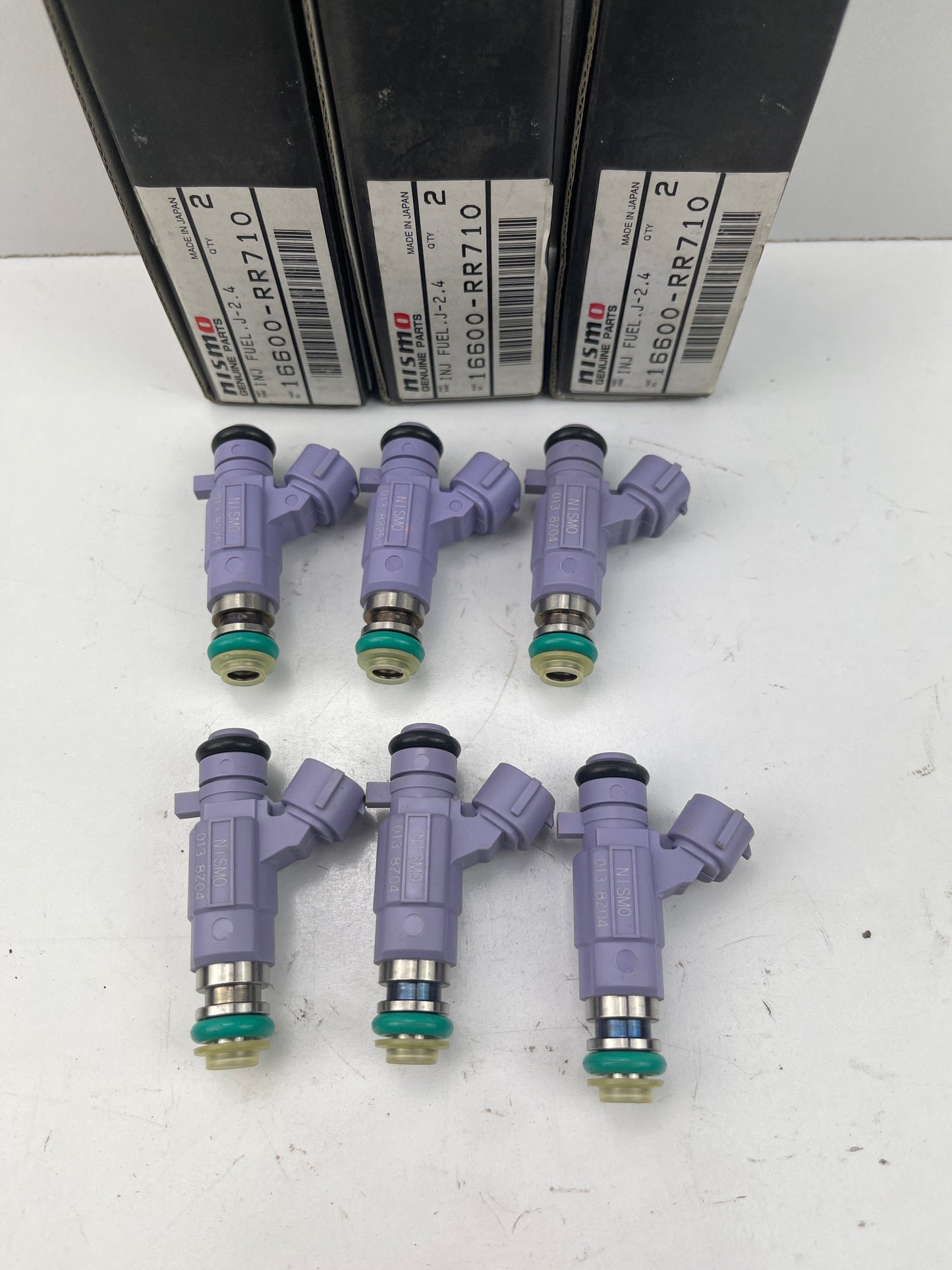 Nismo Fuel Injector Set of 6 (Sold as 3x 16600-RR710 2pk) J-2.4 480cc New RB25NEO