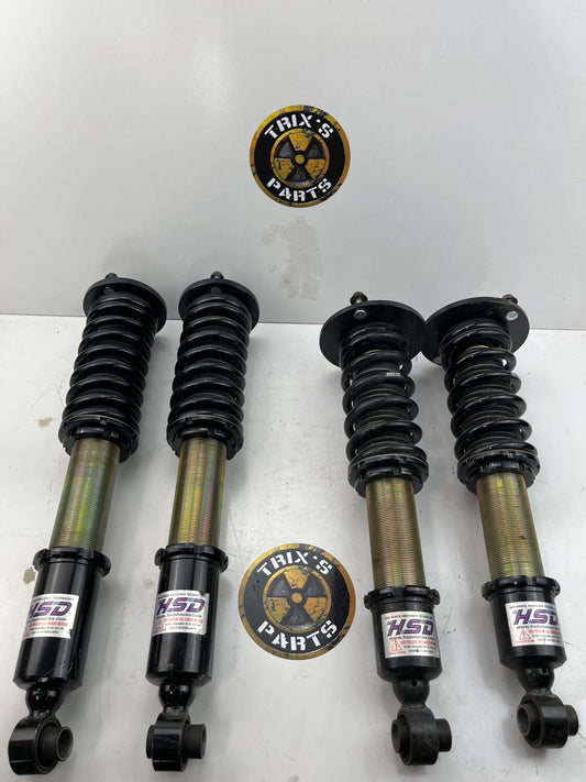 HSD Adjustable Coilovers Set Of 4, Near New, Suit R32 GTST Skyline
